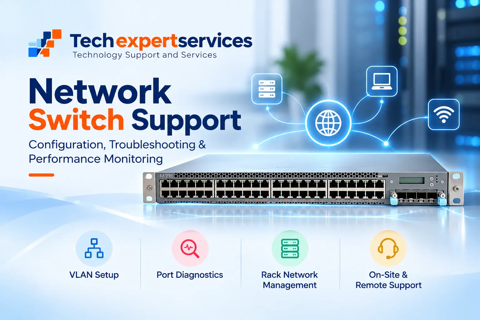 WiFi network switches configration and trubleshooting