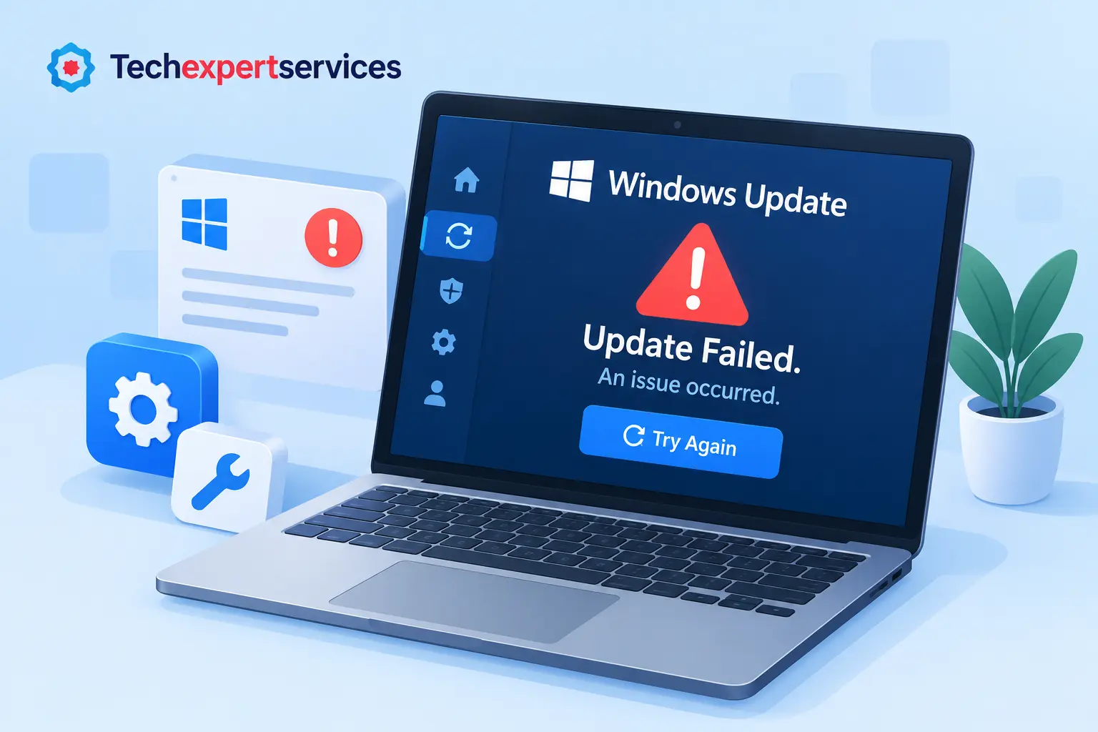 Windows Updated has been faild to many resions